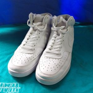 Nike Court Vision Mid White Mens Size 8.5